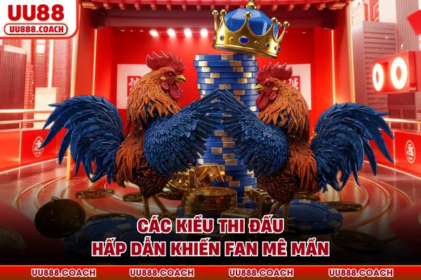 Các kiểu thi đấu hấp dẫn khiến fan mê mẩn