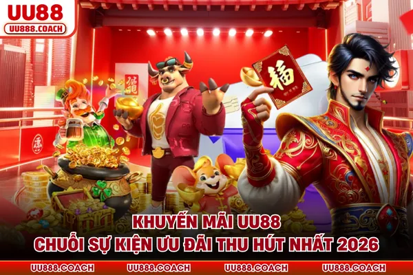 Khuyến Mãi UU88 - Chuỗi Sự Kiện Ưu Đãi Thu Hút Nhất 2026